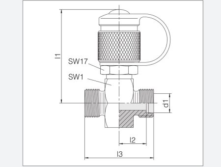 T型24°測壓接頭